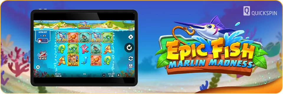 Epic Fish Marlin Madness Slot from Quickspin – Tuesday, 23rd September 2025